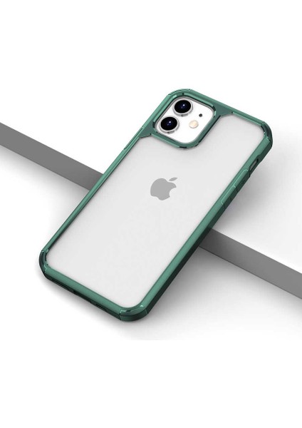 iPhone 11 Kılıf Brvh Roll Kapak-Koyu Yeşil