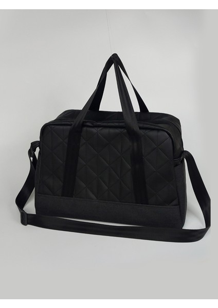 Black Joy Seyahat Çantası - Siyah - Kahverengi Astarlı indirimleri