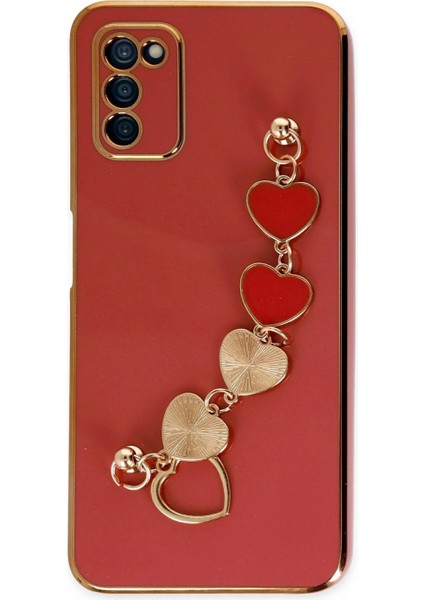 Ieg Samsung Galaxy A03S Kılıf Esila Silikon - Kırmızı fiyatları