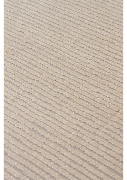 Athena Plaın Beıge Sık Dokuma Tekniği ile Üretilen Viskon Modern ve Sade Makine Halısı indirimleri