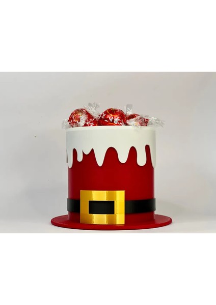 Christmas Hat Bowl | Yılbaşı Temalı Dekoratif Kase | Noel Masa Üstü Süsü