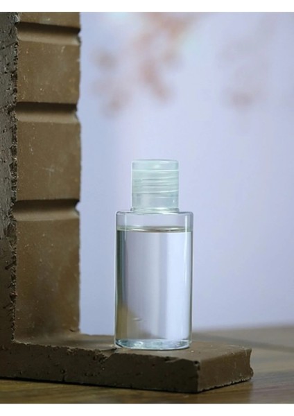 25 Adet 50 ML Dezenfektan Kolonya Parfüm Hediyelik Nikah Düğün İçin Boş Plastik Şişe