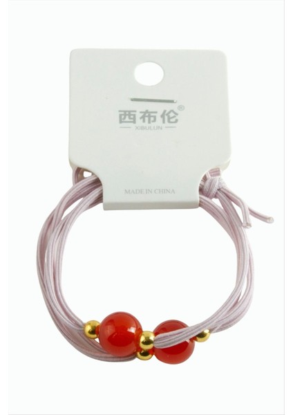 Boncuklu Lastik Toka 2 Adet modelleri