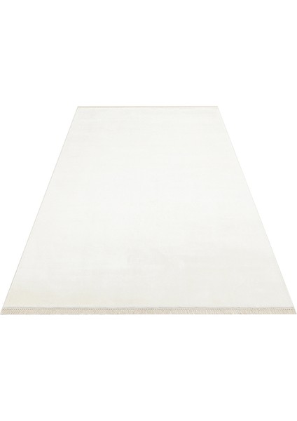 Porto Whıte, %100 Viskon Kullanılarak Üretilmiş, Modern Tasarımlı Sade ve Şık Salon Halısı