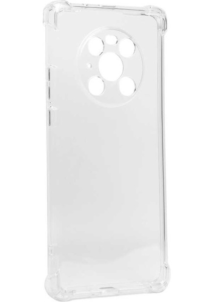 Huawei Mate 40 Pro Kılıf Brvh Kamera Korumalı Nitro Anti Shock Silikon-Renksiz