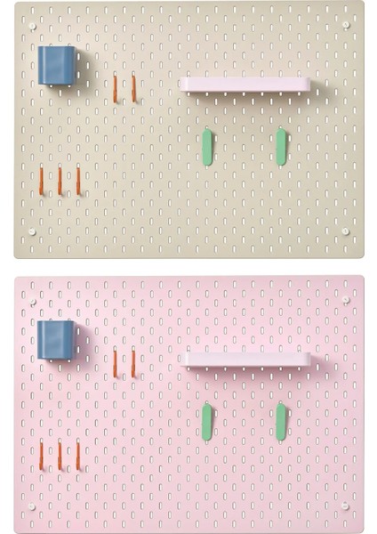 Skådıs Çift Taraflı Çok Amaçlı Pano, Çok Renkli, 76X56 cm