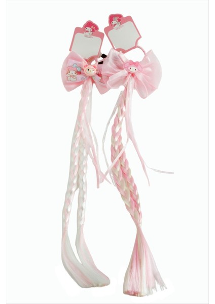 Fiyong Örgülü Lastikli Saç Aksesuarı 1 Adet modelleri