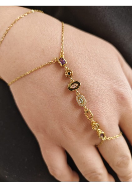 Çelik Renkli Taşlı Şahmeran modelleri