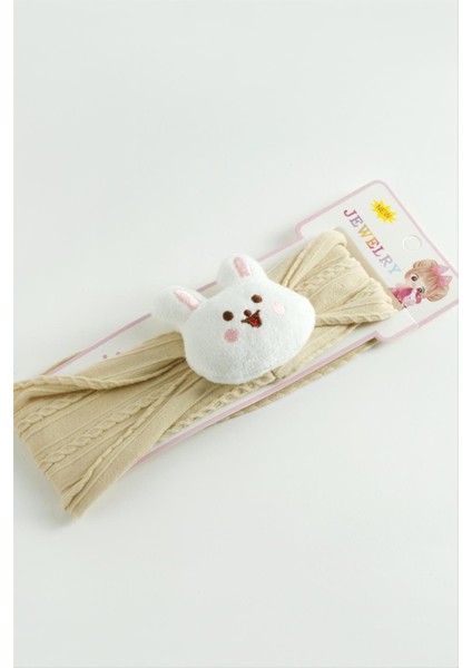 Peluş Tavşancık Lastikli Çocuk Saç Bandı modelleri