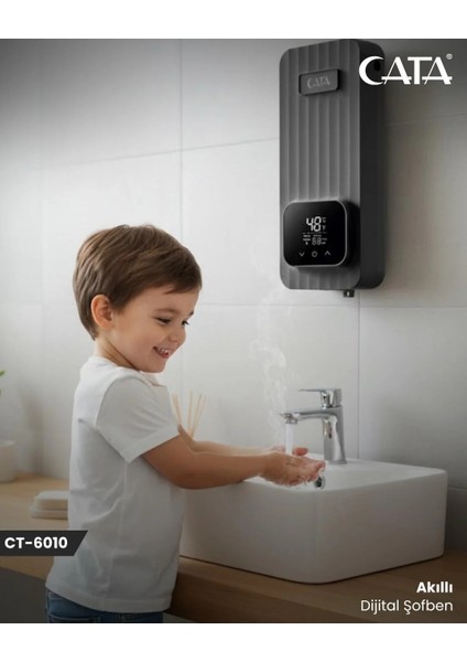 Akıllı Dijital Şofben 5500W CT-6010 modelleri