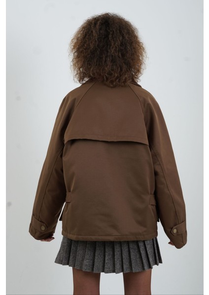 Kahve Kadife Yaka Mont fırsatları