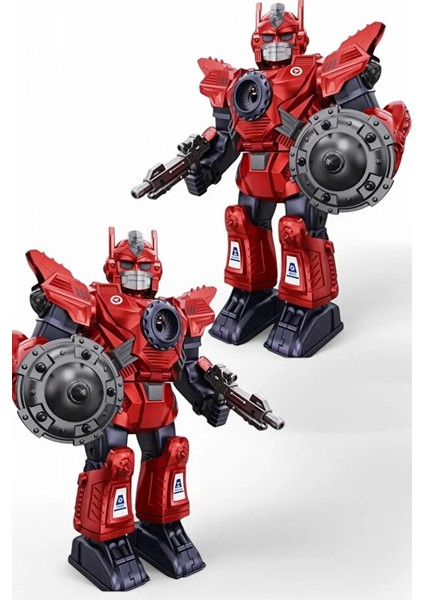 Pilli Sesli Işıklı ve Müzikli Buhar Çıkartan Hareketli Pilli Robot 34 cm - Buhar Atan Müzikli Robot fırsatları