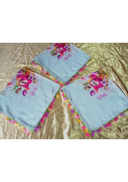 ve Reyhan El Emeği Iğne Oyası Yazma , Fular ,yemeni, Mevlit Örtüsü ,hediyelik 4 Kenarı Oyalı fırsatları