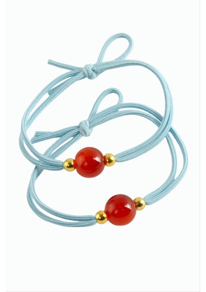 Boncuklu Lastik Toka 2 Adet fiyatları