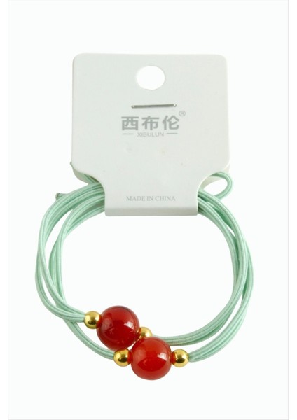 Boncuklu Lastik Toka 2 Adet indirimleri