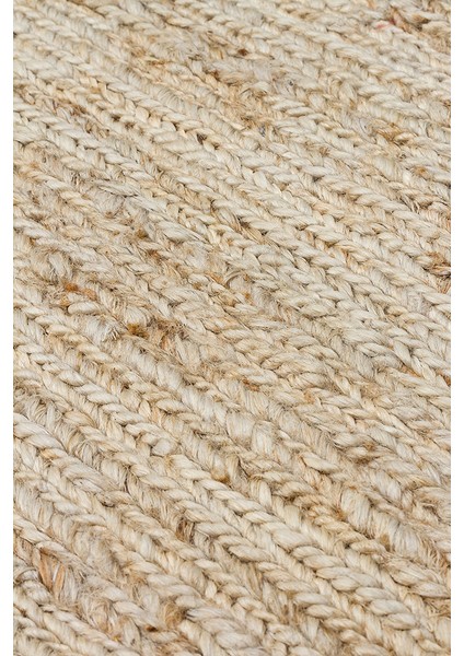 Giger Beıge, Jüt Kullanılarak El Örgüsü ile Üretilen Hasır Dokulu Jüt Halı fırsatları