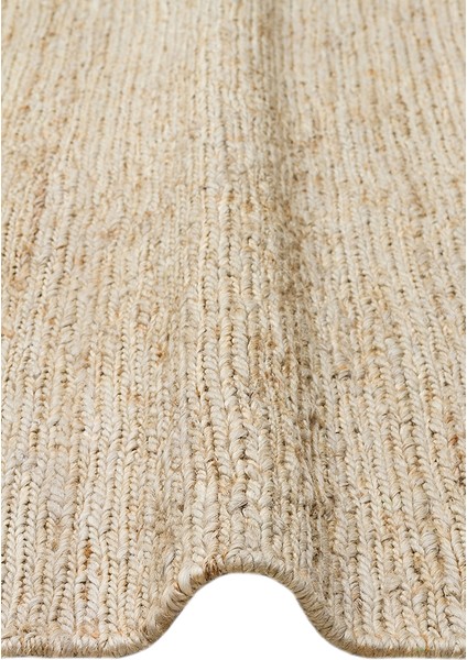 Giger Beıge, Jüt Kullanılarak El Örgüsü ile Üretilen Hasır Dokulu Jüt Halı indirimleri