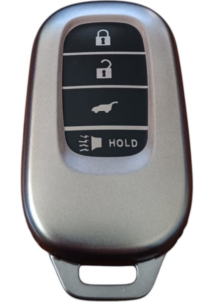 Honda Fe1 Civic 2022 Anahtar Uyumlu Silikon Oto Anahtar Kumanda Kabı Kılıf Füme