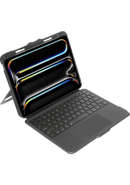 THZ989TR Versavu iPad Pro 13 Inch (M5/m4) Aydınlatmalı Bluetooth Türkçe Klavyeli Kılıf