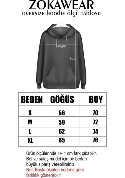 Oversize Jujutsu Kaisen Maki Zenin Anime Karakter Baskılı Tasarım Kapüşonlu Sweatshirt Hoodie fırsatları