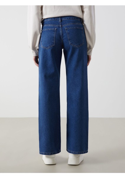 Yeni Sezon Wideleg Kadın Jean Pantolon fırsatları