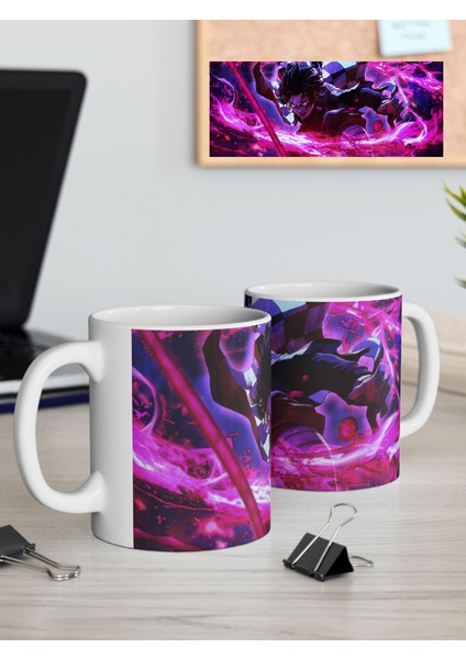 Demon Slayer "tanjiro" Baskılı Canlı Renkli Porselen Kupa Bardak