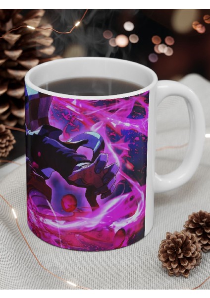 Demon Slayer "tanjiro" Baskılı Canlı Renkli Porselen Kupa Bardak modelleri