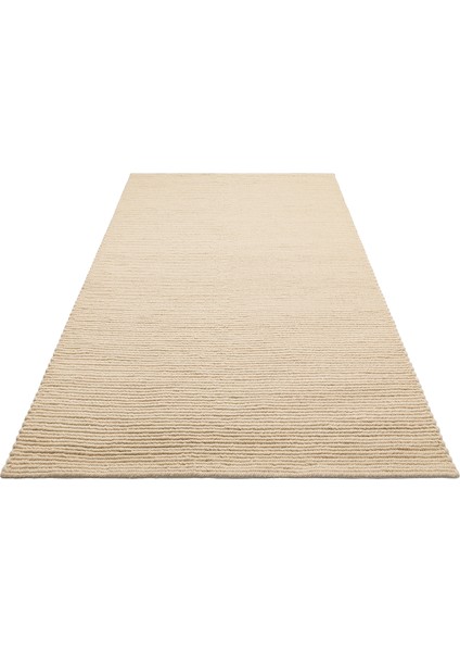 Wolly Beıge, %100 Yün Kullanılarak El Işçiliğiyle Örülmüş, Yumuşak Dokulu Bohem Halı