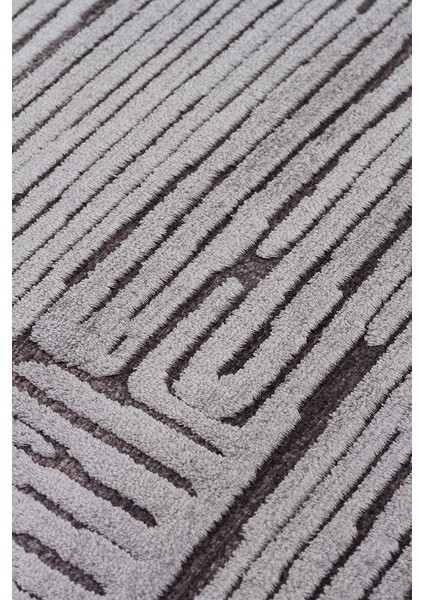 Aspendos 02 Antrasit, %100 Viskon Ipliğiyle Üretilmiş Parlaklııyla Her Dekora Uygun Salon Halısı fırsatları