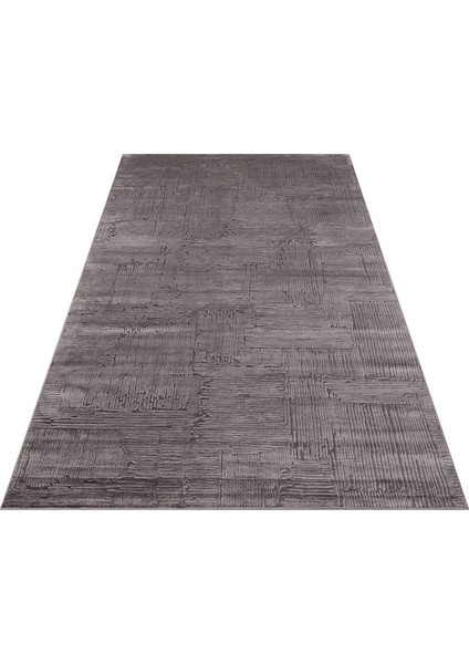 Aspendos 02 Antrasit, %100 Viskon Ipliğiyle Üretilmiş Parlaklııyla Her Dekora Uygun Salon Halısı