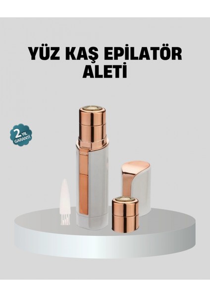 Ieg® Kadınlar Için Yüz ve Kaş Epilatörü – Hassas Cilt Dostu, Pil ile Çalışan, Taşınabilir ve Şık Tasarım
