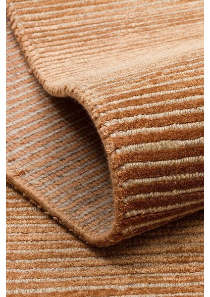 Orlando Terra El Dokuma Teknikleriyle Özenle Üretilmiş, Doğal Viskon, Yün Karışımlı Salon halısı modelleri