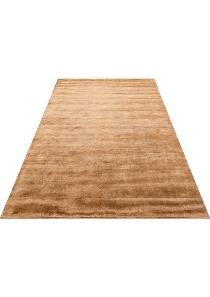 Orlando Terra El Dokuma Teknikleriyle Özenle Üretilmiş, Doğal Viskon, Yün Karışımlı Salon halısı