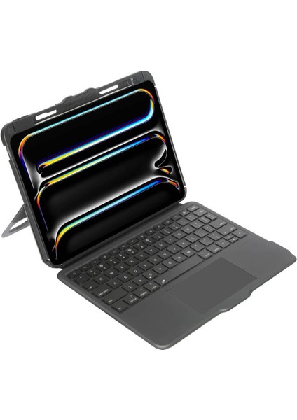 THZ988TR Versavu iPad Pro 11 Inch (M5/m4) Aydınlatmalı Bluetooth Türkçe Klavyeli Kılıf