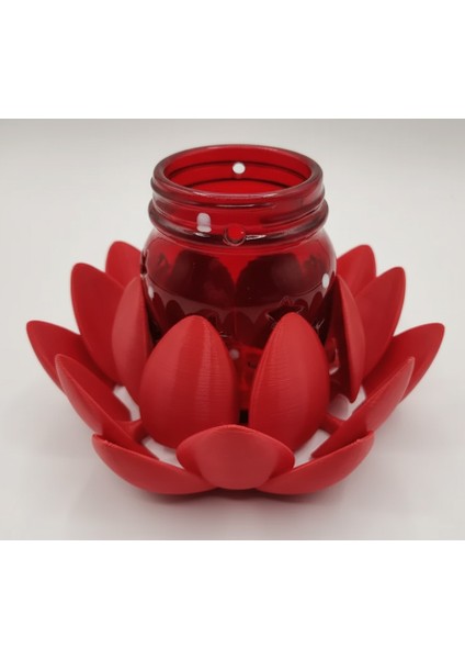 Büyüleyici Lotus Çiçeği Bardak Altlığı | Termo Reaktif Açılır Kapanır Yapraklar | 3 Boy (12-14.5-17 Cm) ve Renk Seçeneği modelleri