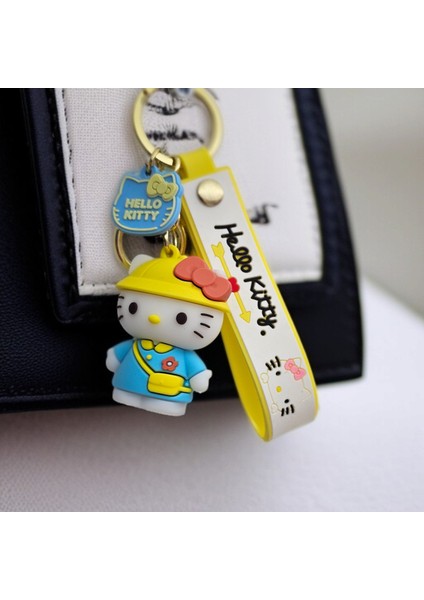 Hello Kity Figürlü Lüx Anahtarlık Çanta Aksesuarı Rengarenk Hediyelik 1ADET indirimleri