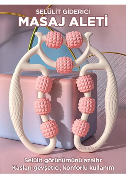 Yeni Nesil Kas Gevşetici Ayarlanabilir Roller Lenf Drenaj Rulosu 9 Tekerlekli Selülit Masaj Aleti fiyatları
