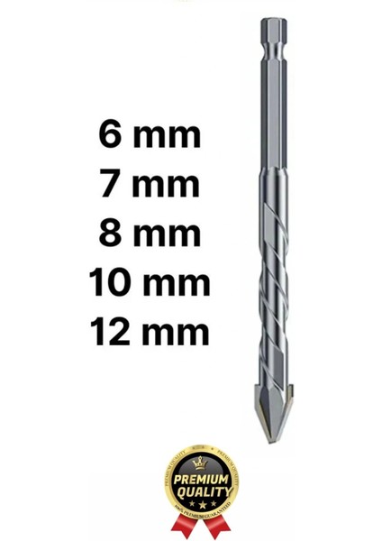 Yeni Yüksek Güçlü Kırılmaz Ahşap Metal Sac Demir Çelik Delebilen Matkap Ucu Seti 5 Parça fiyatları
