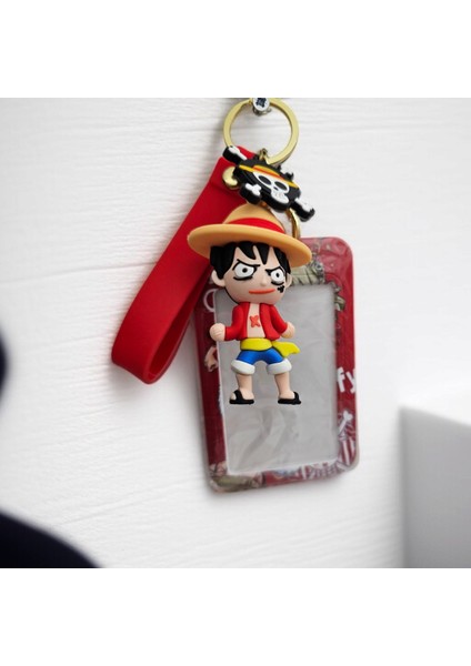 Luffy One Piece Lüx Kartlık Anahtarlık Akbil Kart Kutusu ve Anahtarlık Çanta Aksesuarı fiyatları