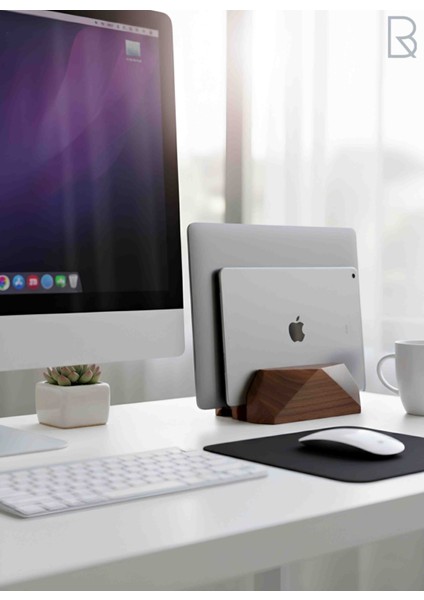 Ahşap Laptop Standı
