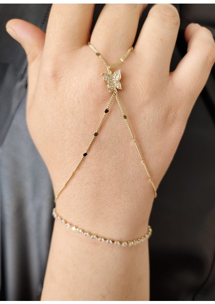 Kelebek Temalı Çelik Kadın Şahmeran fiyatları