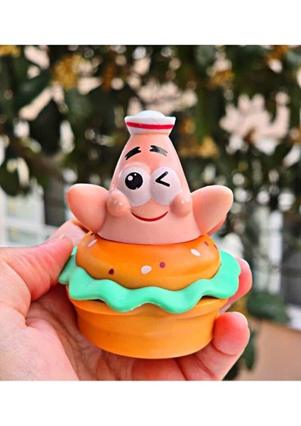 Sünger Bob Burger Figür – Patrick, Squidward, Sandy, Gary Karakterleri – Rastgele 1 Adet Figür fiyatları
