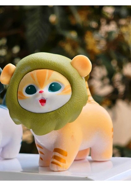 Moufusand Kedi Figürü Koleksiyonu | Moufusand Hayvan Kostümlü Rastgele 1 Model indirimleri