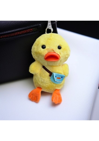 Ördek Sarı Hayvan Peluş Anahtarlık Sevimli Kaliteli Rengarenk Renk Seçenekli 1ADET