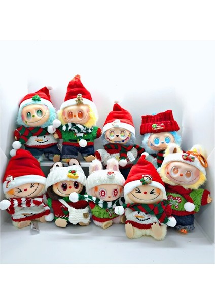 Labubu Yılbaşı Özel Seri Yeni Yıl Peluş Oyuncak Figür Bebek Koleksiyonluk Hediye