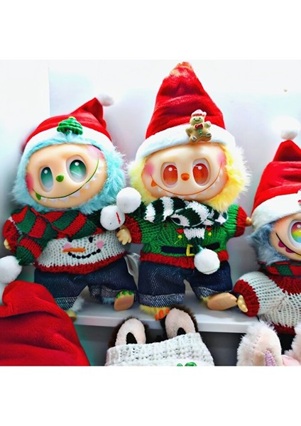 Labubu Yılbaşı Özel Seri Yeni Yıl Peluş Oyuncak Figür Bebek Koleksiyonluk Hediye modelleri