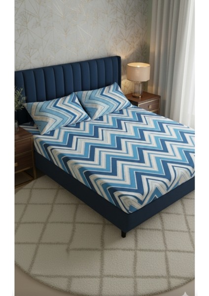 Battal Boy Lastikli Çift Kişilik Çarşaf Seti (+2 Yastık Kılıfı) fırsatları