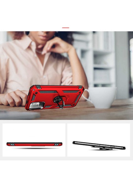 Xiaomi Redmi Note 10 5g Kılıf Brvh Vega Kapak-Gold fırsatları