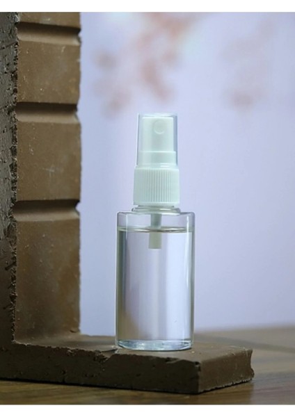 25 Adet 50 ml Om62 Dezenfektan Kolonya Parfüm Hediyelik Nikah Düğün Için Boş Plastik Şişe