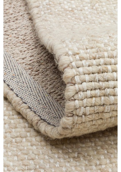 Havana Beıge El Dokuma Teknikleri ile Üretilmiş %100 Doğal Yün Kullanılan Örgü Dokulu Salon Halısı modelleri